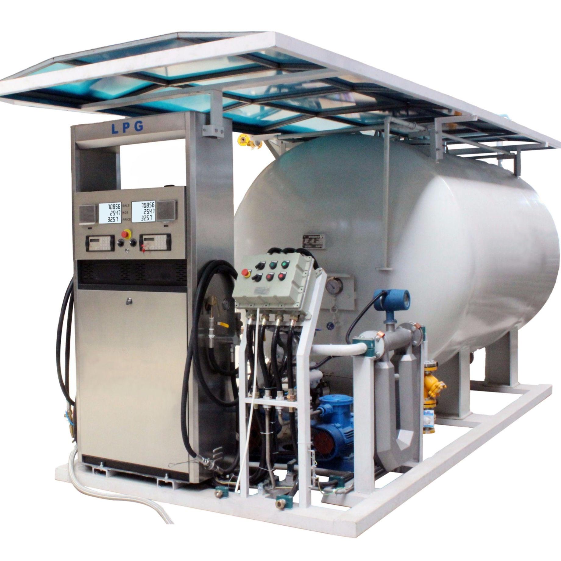 LPG Transfer Skid Sistemi Detayı